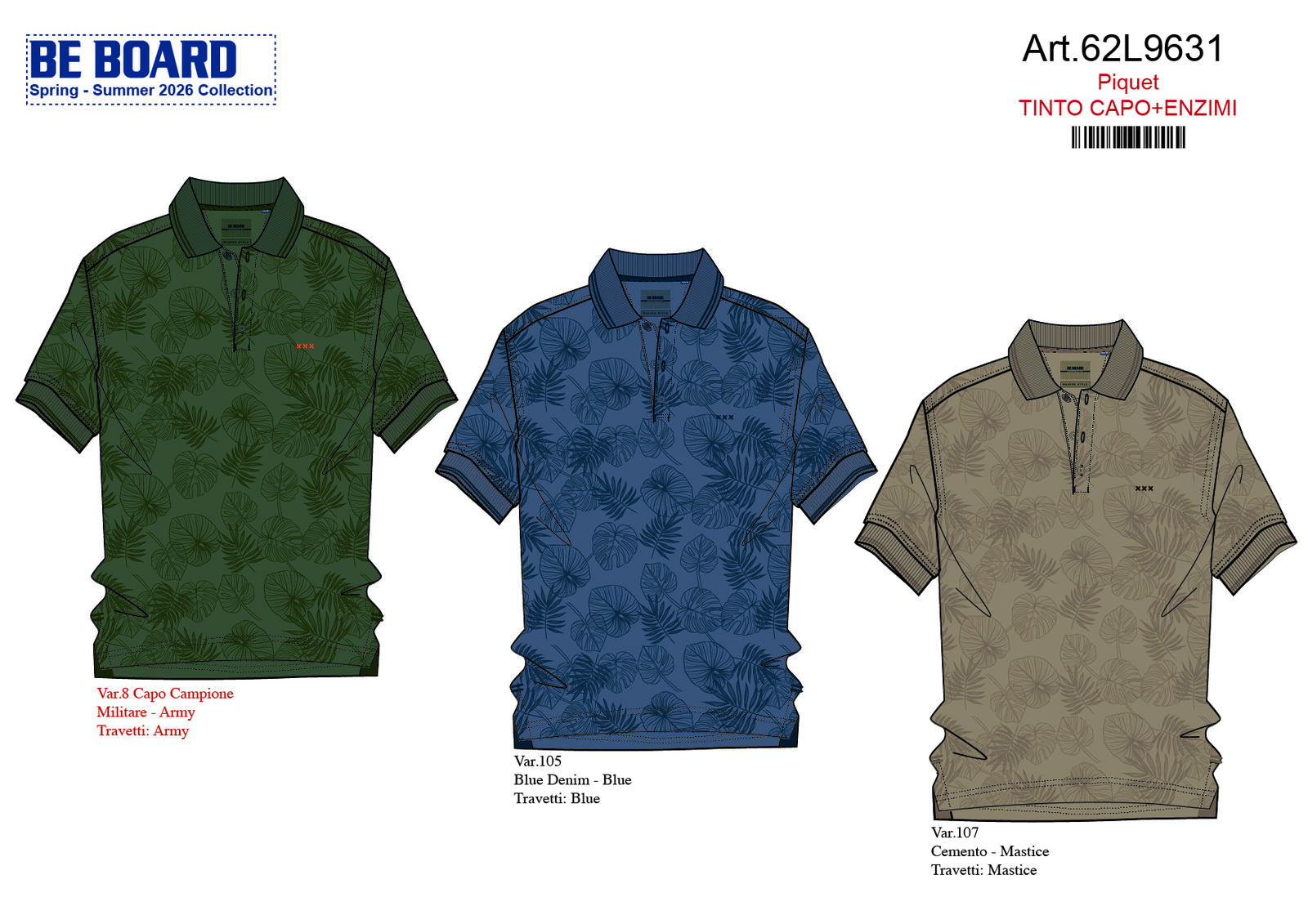 POLO UOMO M/M 62L9631 Tellini S.R.L. Veleprodajna odjeća